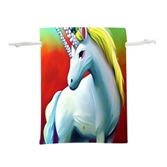 Unicorn Design Lightweight Drawstring Pouch (s)