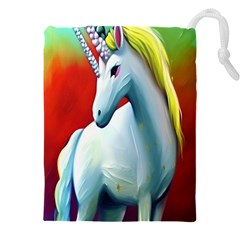 Unicorn Design Drawstring Pouch (4xl) by Trending