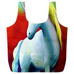 Unicorn Design Full Print Recycle Bag (xxl)