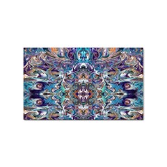 Over The Delta  Sticker Rectangular (10 Pack) by kaleidomarblingart