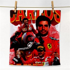 Carlos Sainz Face Towel by Boster123