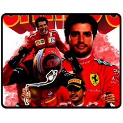 Carlos Sainz Fleece Blanket (medium)