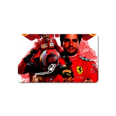 Carlos Sainz Magnet (name Card) by Boster123