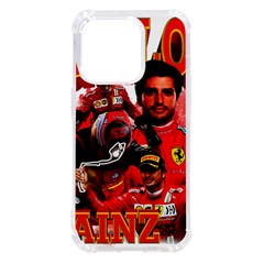 Carlos Sainz Iphone 14 Pro Tpu Uv Print Case by Boster123