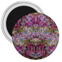 Trama Blend 3  Magnets by kaleidomarblingart