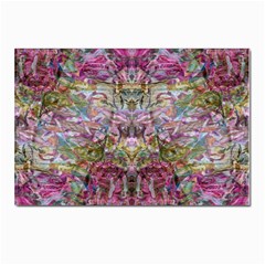 Trama Blend Postcard 4 x 6  (pkg Of 10) by kaleidomarblingart