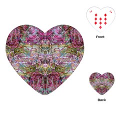 Trama Blend Playing Cards Single Design (heart) by kaleidomarblingart