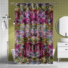 Trama Blend Shower Curtain 48  X 72  (small)  by kaleidomarblingart