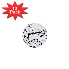 Monochrome Mirage  1  Mini Buttons (10 Pack)  by dflcprintsclothing