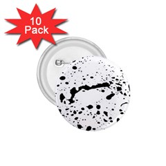 Monochrome Mirage  1 75  Buttons (10 Pack) by dflcprintsclothing