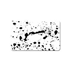 Monochrome Mirage  Magnet (name Card) by dflcprintsclothing