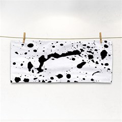 Monochrome Mirage  Hand Towel by dflcprintsclothing