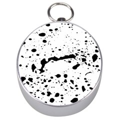 Monochrome Mirage  Silver Compasses by dflcprintsclothing