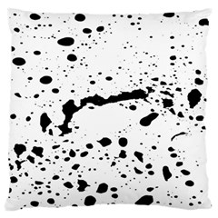 Monochrome Mirage  Standard Premium Plush Fleece Cushion Case (one Side) by dflcprintsclothing