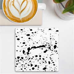 Monochrome Mirage  Uv Print Square Tile Coaster  by dflcprintsclothing