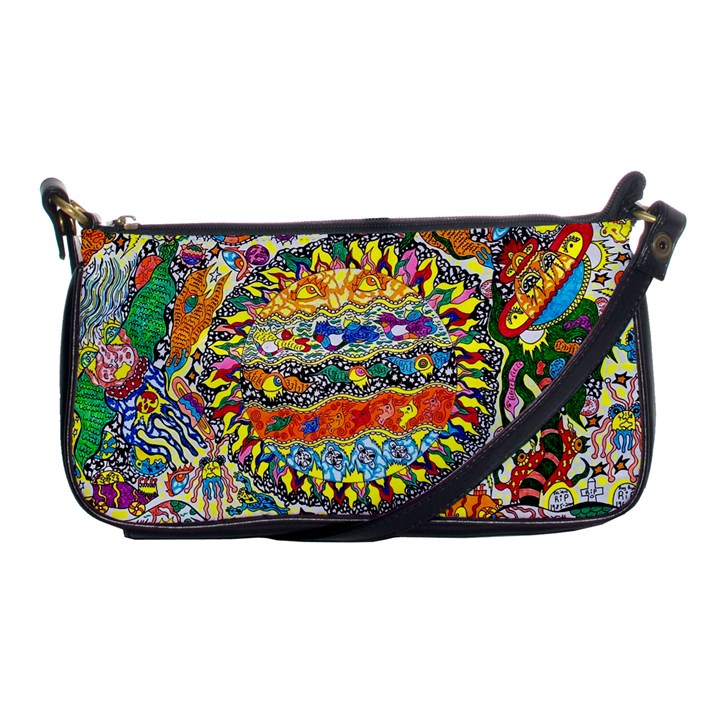 Supersonic Sunblast Shoulder Clutch Bag