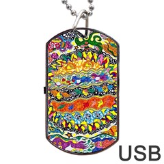 Supersonic Sunblast Dog Tag Usb Flash (one Side) by chellerayartisans