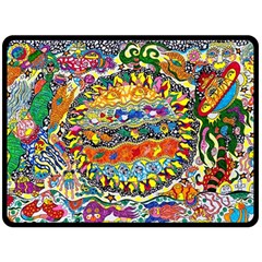 Supersonic Sunblast Two Sides Fleece Blanket (large)