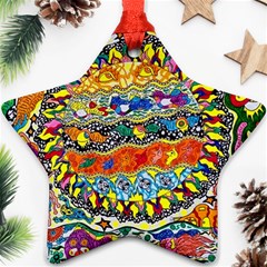 Supersonic Sunblast Star Ornament (two Sides) by chellerayartisans