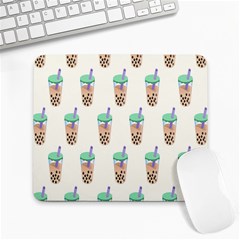 Cute Boba Large Mousepad by artworkshop