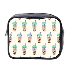 Cute Boba Mini Toiletries Bag (two Sides) by artworkshop