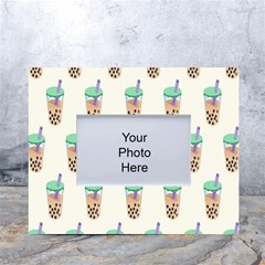 Cute Boba White Tabletop Photo Frame 4 x6 