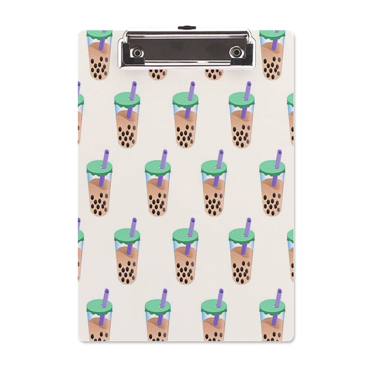 Cute boba A5 Acrylic Clipboard