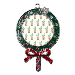 Cute Boba Metal X mas Lollipop With Crystal Ornament by artworkshop