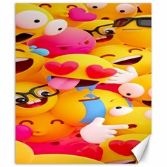 Wallpaper Emoji Canvas 20  X 24  by artworkshop