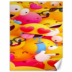 Wallpaper Emoji Canvas 36  X 48  by artworkshop