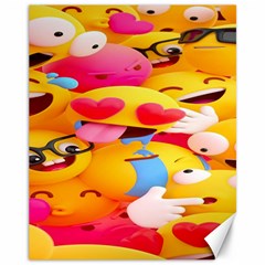 Wallpaper Emoji Canvas 11  X 14  by artworkshop