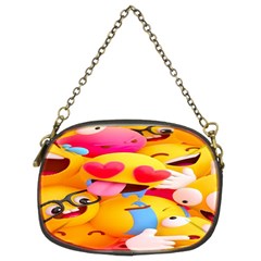 Wallpaper Emoji Chain Purse (two Sides) by artworkshop