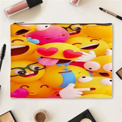 Wallpaper Emoji Cosmetic Bag (xl) by artworkshop