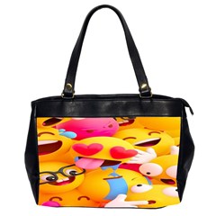 Wallpaper Emoji Oversize Office Handbag (2 Sides)