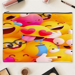 Wallpaper Emoji Cosmetic Bag (xxxl) by artworkshop