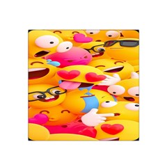 Wallpaper Emoji Satin Bandana Scarf 22  X 22  by artworkshop