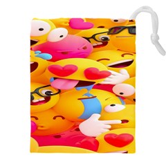 Wallpaper Emoji Drawstring Pouch (4xl)