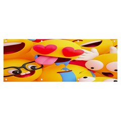 Wallpaper Emoji Banner And Sign 8  X 3 