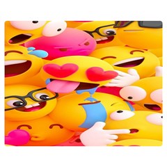 Wallpaper Emoji Premium Plush Fleece Blanket (medium) by artworkshop