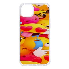 Wallpaper Emoji Iphone 14 Plus Tpu Uv Print Case