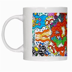 Supersonic Mermaid Chaser White Mug by chellerayartisans