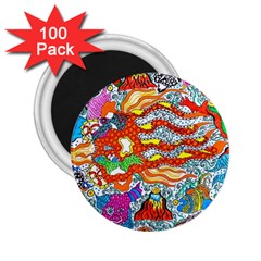 Supersonic Mermaid Chaser 2 25  Magnets (100 Pack) 