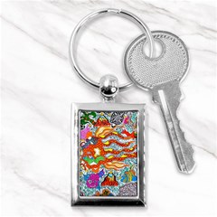 Supersonic Mermaid Chaser Key Chain (rectangle)