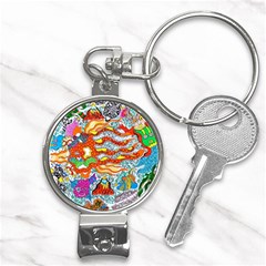 Supersonic Mermaid Chaser Nail Clippers Key Chain