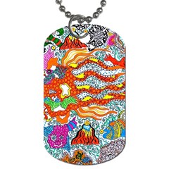 Supersonic Mermaid Chaser Dog Tag (one Side) by chellerayartisans