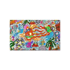 Supersonic Mermaid Chaser Sticker Rectangular (10 Pack) by chellerayartisans