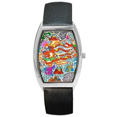 Supersonic Mermaid Chaser Barrel Style Metal Watch