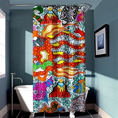 Supersonic Mermaid Chaser Shower Curtain 36  X 72  (stall) 