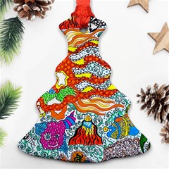 Supersonic Mermaid Chaser Ornament (christmas Tree) 