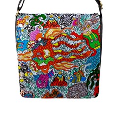 Supersonic Mermaid Chaser Flap Closure Messenger Bag (l)